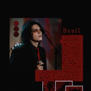 Gerard Way phone wallpaper