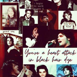 Gerard Way phone wallpaper