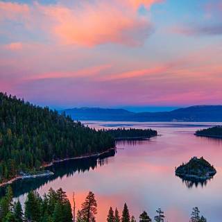 Lake Tahoe phone wallpaper
