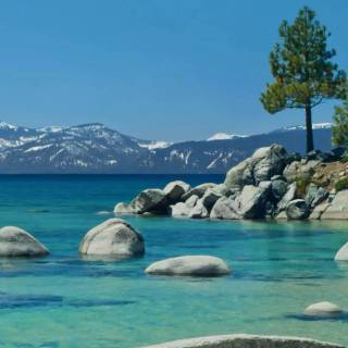 Lake Tahoe phone wallpaper