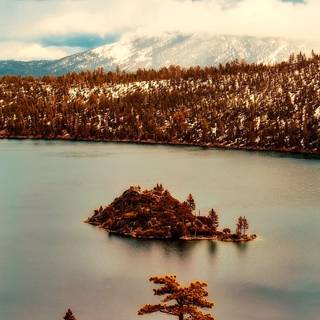 Lake Tahoe phone wallpaper