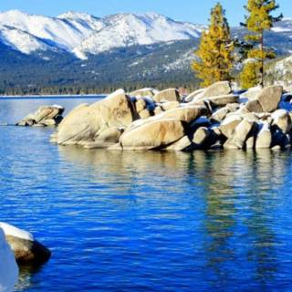 Lake Tahoe phone wallpaper