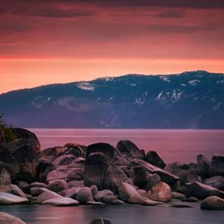 Lake Tahoe phone wallpaper