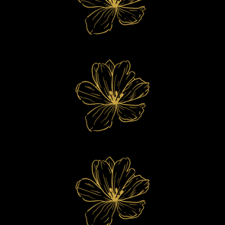 Black flower phone wallpaper
