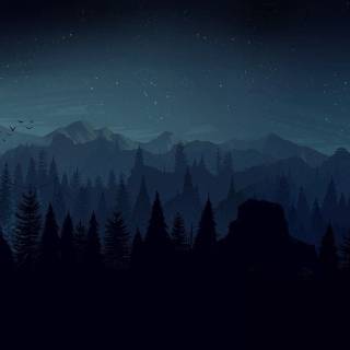 Desktop aesthetic dark wallpaper