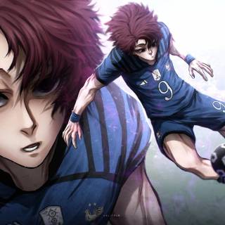 Hugo Blue Lock wallpaper