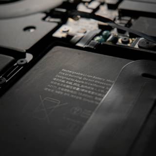 Laptop battery wallpaper