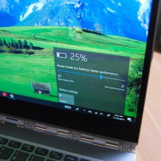 Laptop battery wallpaper