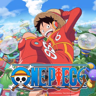 Luffy and Giant Robot wallpaper