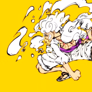 Luffy and Giant Robot wallpaper