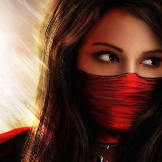 Ninja woman wallpaper