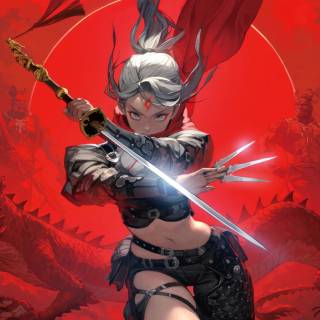 Ninja woman wallpaper