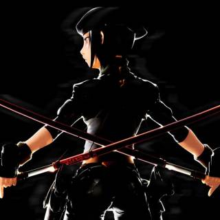 Ninja woman wallpaper