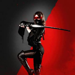 Ninja woman wallpaper