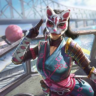 Ninja woman wallpaper