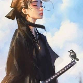 Ninja woman wallpaper