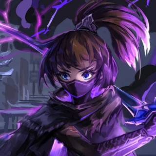 Ninja woman wallpaper