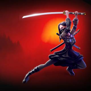 Ninja woman wallpaper