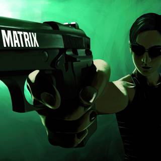 The Matrix poster wallpaper