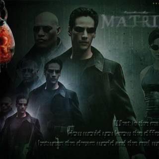 The Matrix poster wallpaper