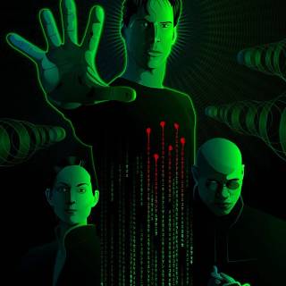 The Matrix poster wallpaper