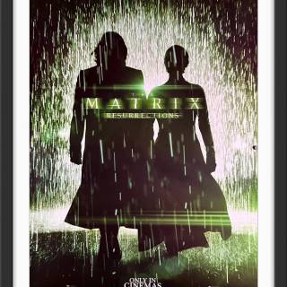 The Matrix poster wallpaper