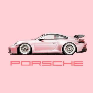 Porsche 911 pink wallpaper