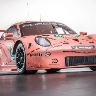 Porsche 911 pink wallpaper