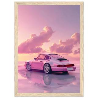 Porsche 911 pink wallpaper