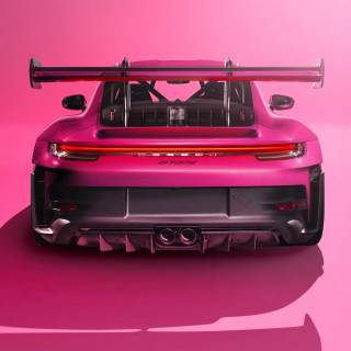 Porsche 911 pink wallpaper