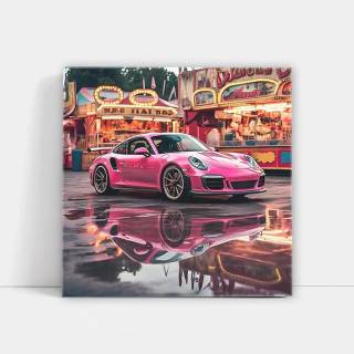 Porsche 911 pink wallpaper
