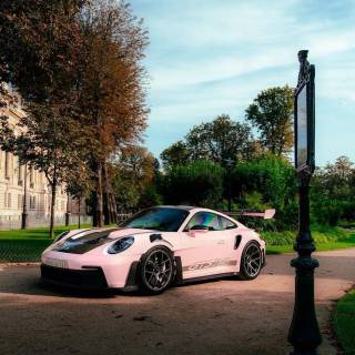 Porsche 911 pink wallpaper