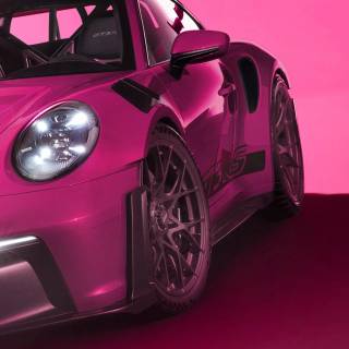 Porsche 911 pink wallpaper