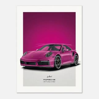 Porsche 911 pink wallpaper