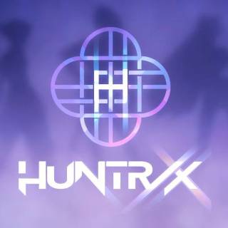 Huntrix logo wallpaper