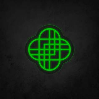 Huntrix logo wallpaper