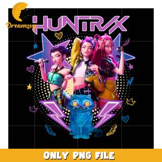 Huntrix logo wallpaper