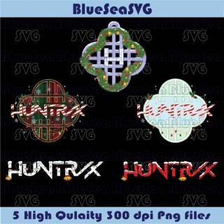Huntrix logo wallpaper