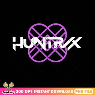 Huntrix logo wallpaper