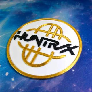 Huntrix logo wallpaper