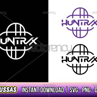 Huntrix logo wallpaper