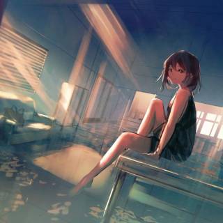 Anime ambience wallpaper