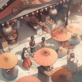 Anime ambience wallpaper