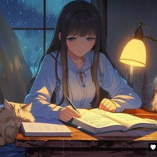 Anime ambience wallpaper