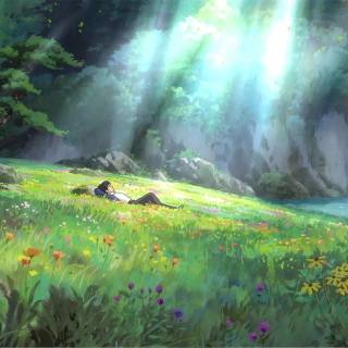 Anime ambience wallpaper