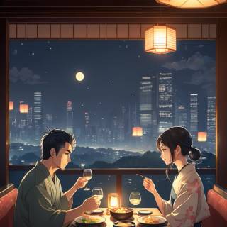 Anime ambience wallpaper