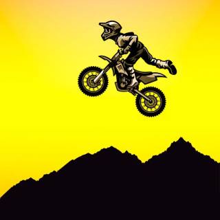 Anime motorbike wallpaper