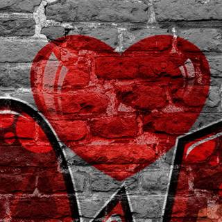 Graffiti love wallpaper