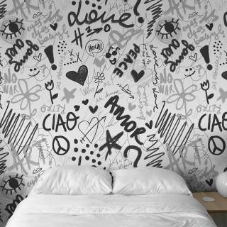 Graffiti love wallpaper