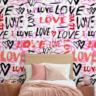 Graffiti love wallpaper